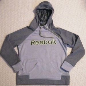 Grey Reebok hoodie